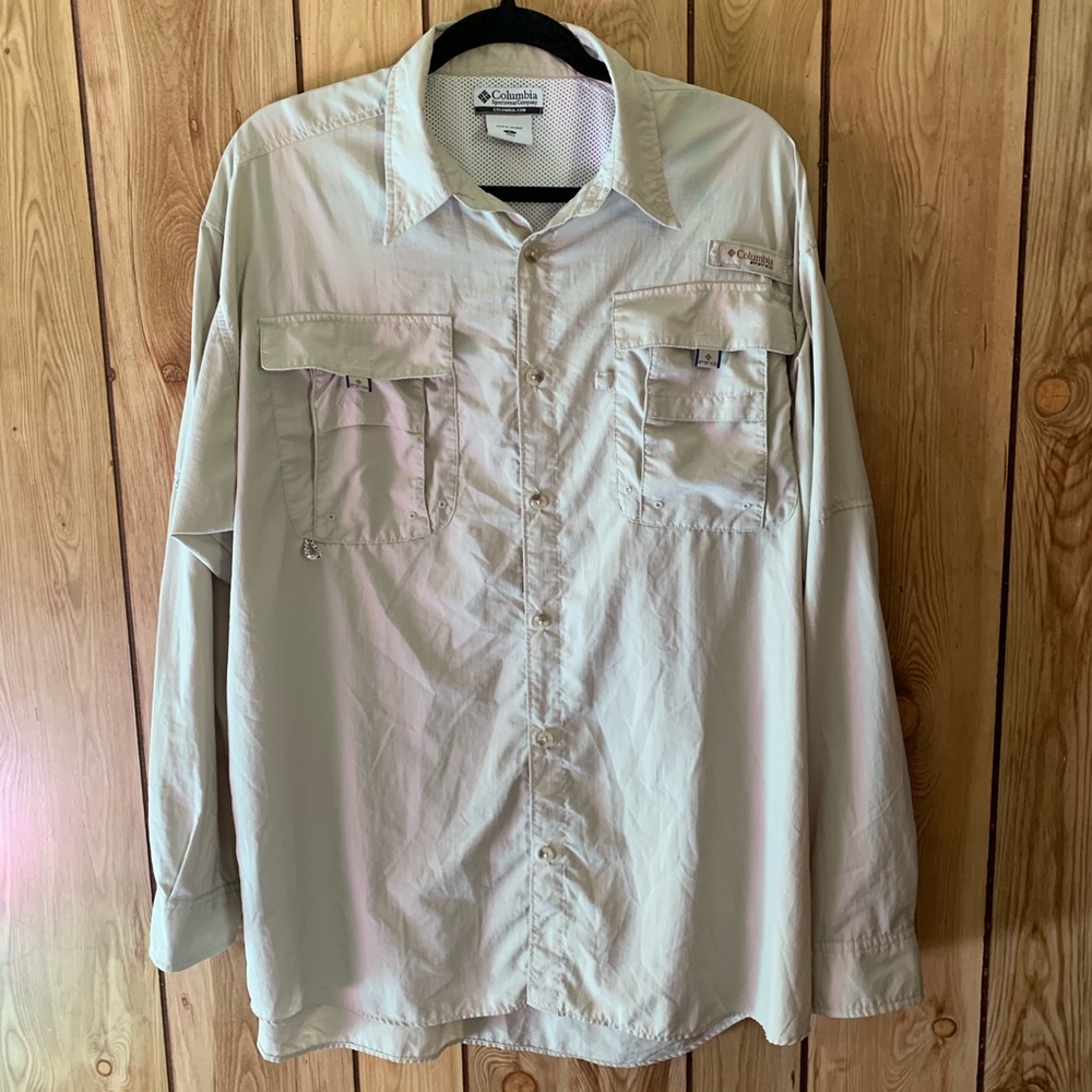 Columbia PFG Bahama men’s long sleeve button down